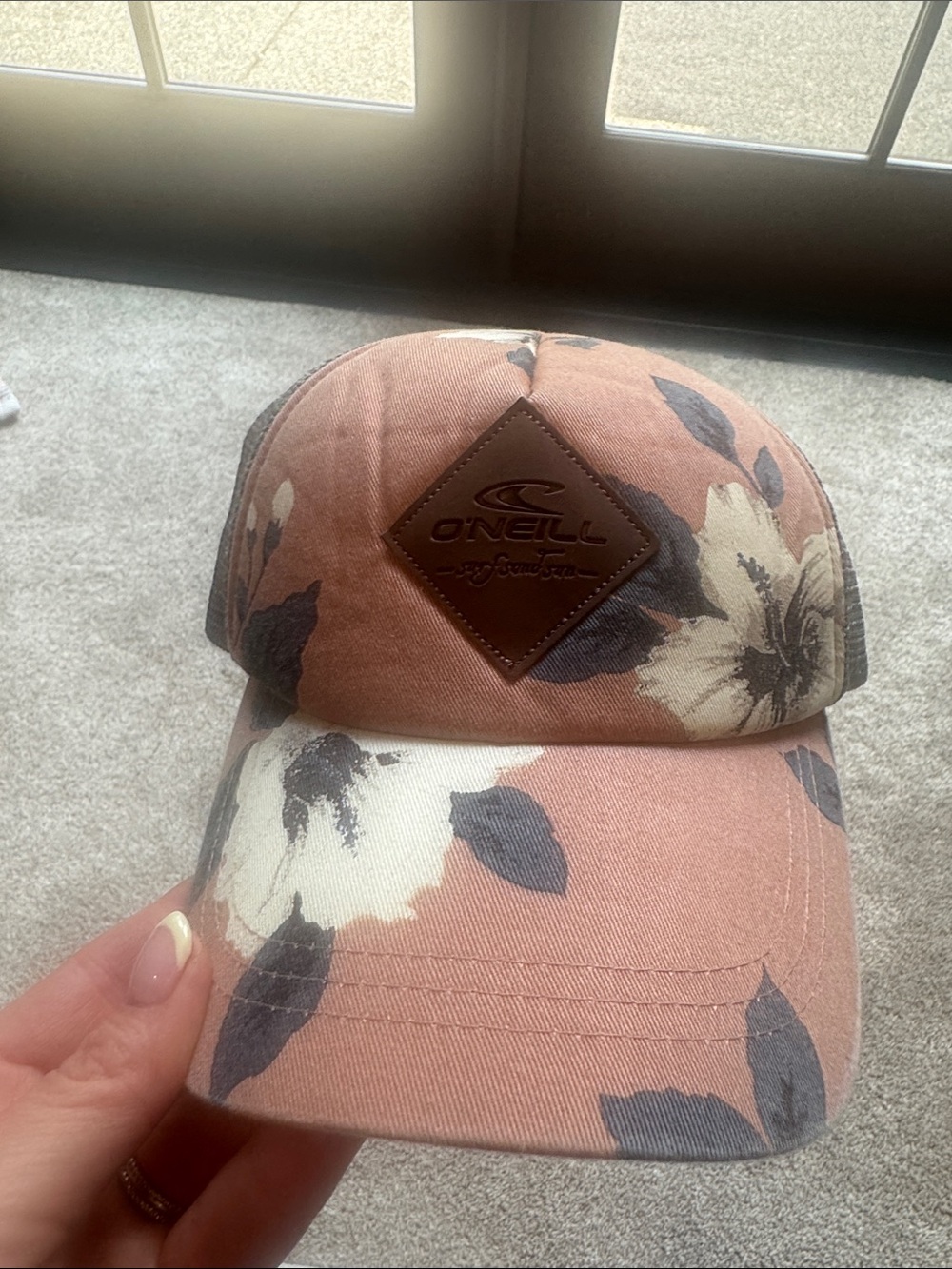 O'Neill Dusty Rose Floral Trucker Cap